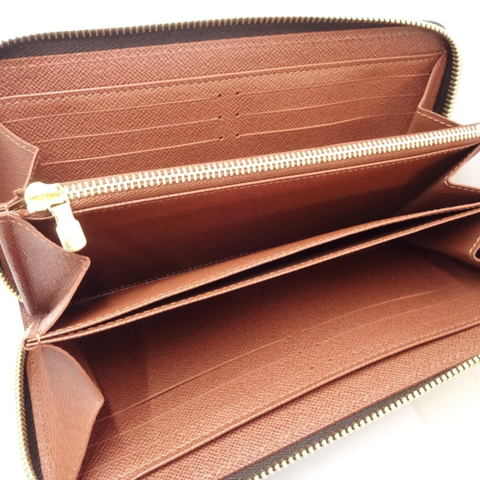 Louis Vuitton Monogram Brown Monogram Monogram Long Bill Wallet (Bi-Fold) (Pre-Owned)