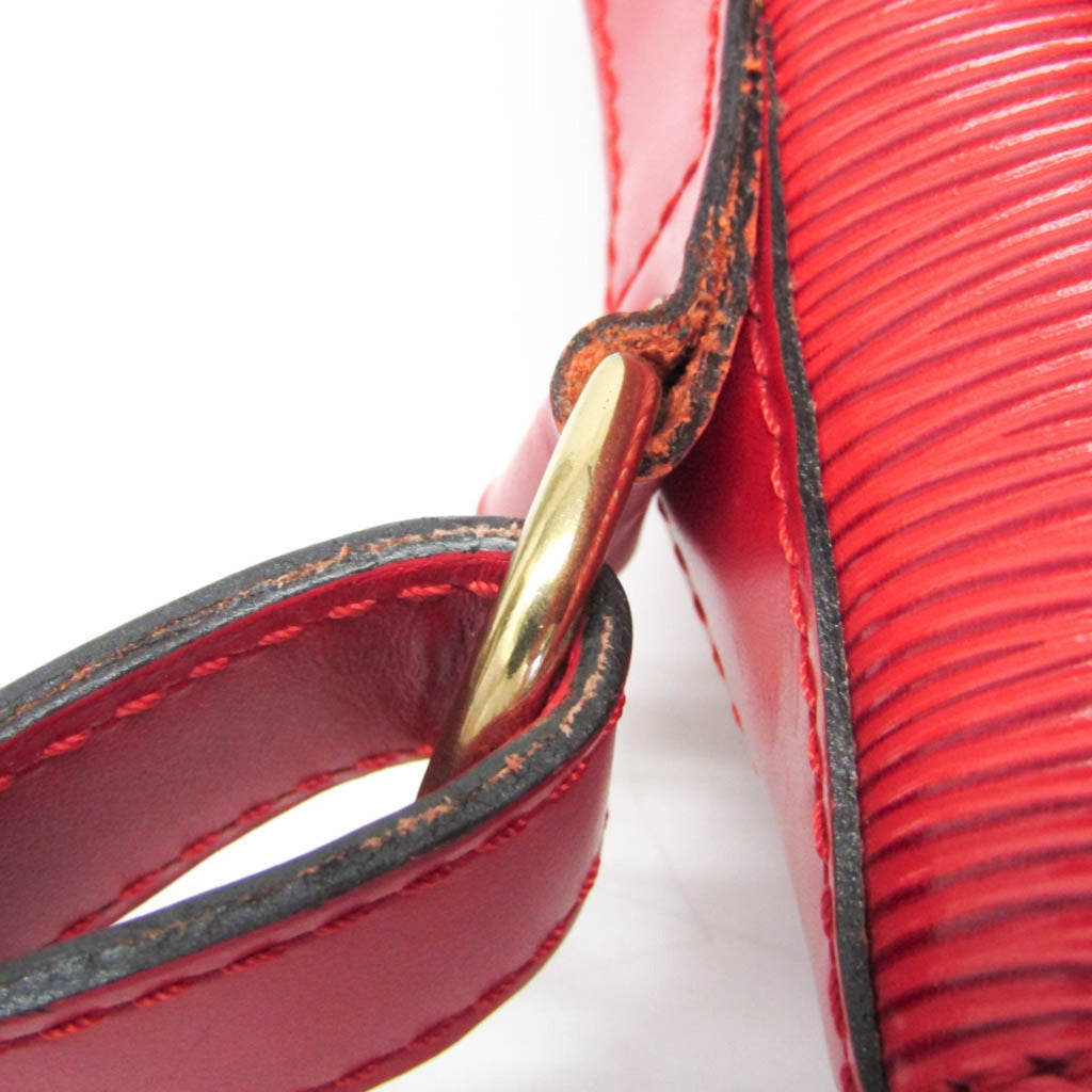 Louis Vuitton Petit Noe Handbag Epi Leather Red Leather Shoulder Bag Bag (Pre-Owned)