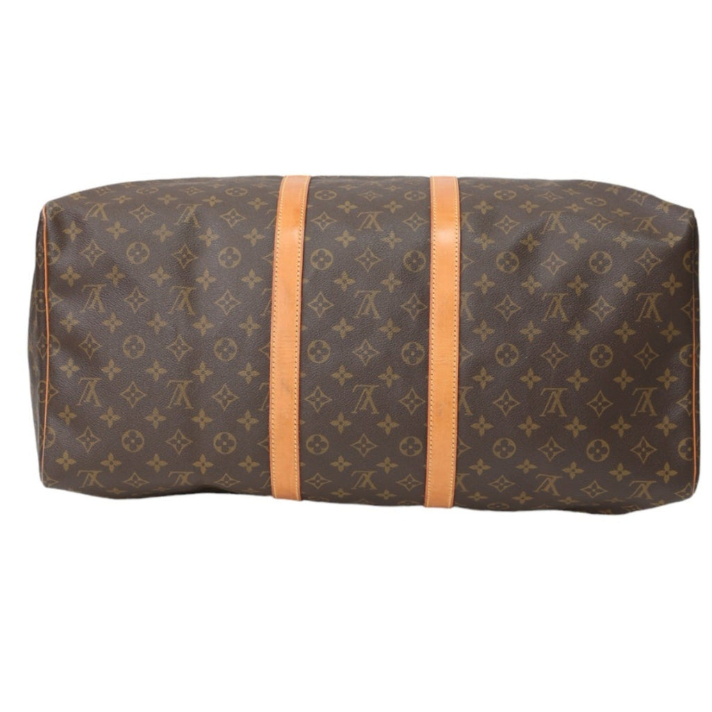Louis Vuitton Brown Monogram Canvas Boston Bag (Pre-Owned)