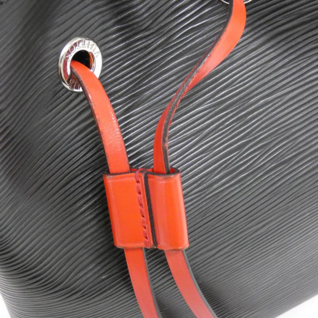 Louis Vuitton Noir Saffron Leather Shoulder Bag (Pre-Owned)