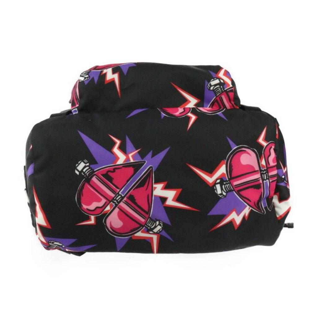 Prada Black Pink Nylon Backpack (Pre-Owned)