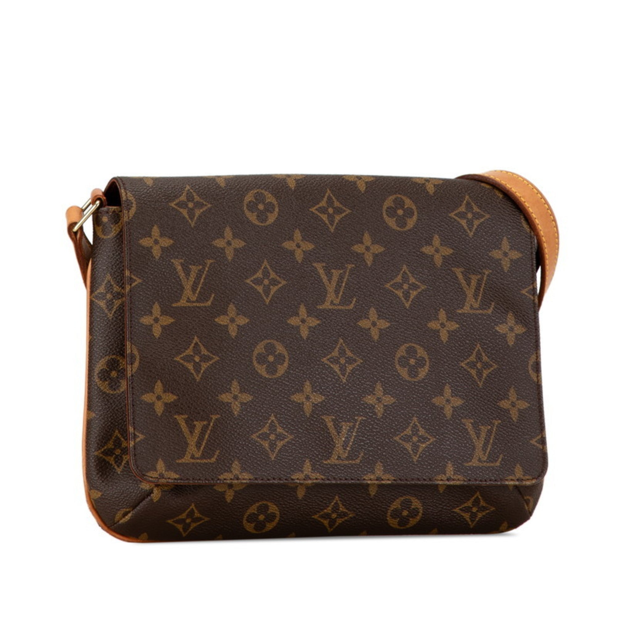 Louis Vuitton Brown Pvc Leather Shoulder Bag (Pre-Owned)
