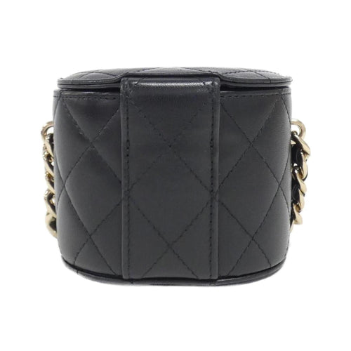 Chanel Black Leather Shoulder Bag (Pre-Owned)