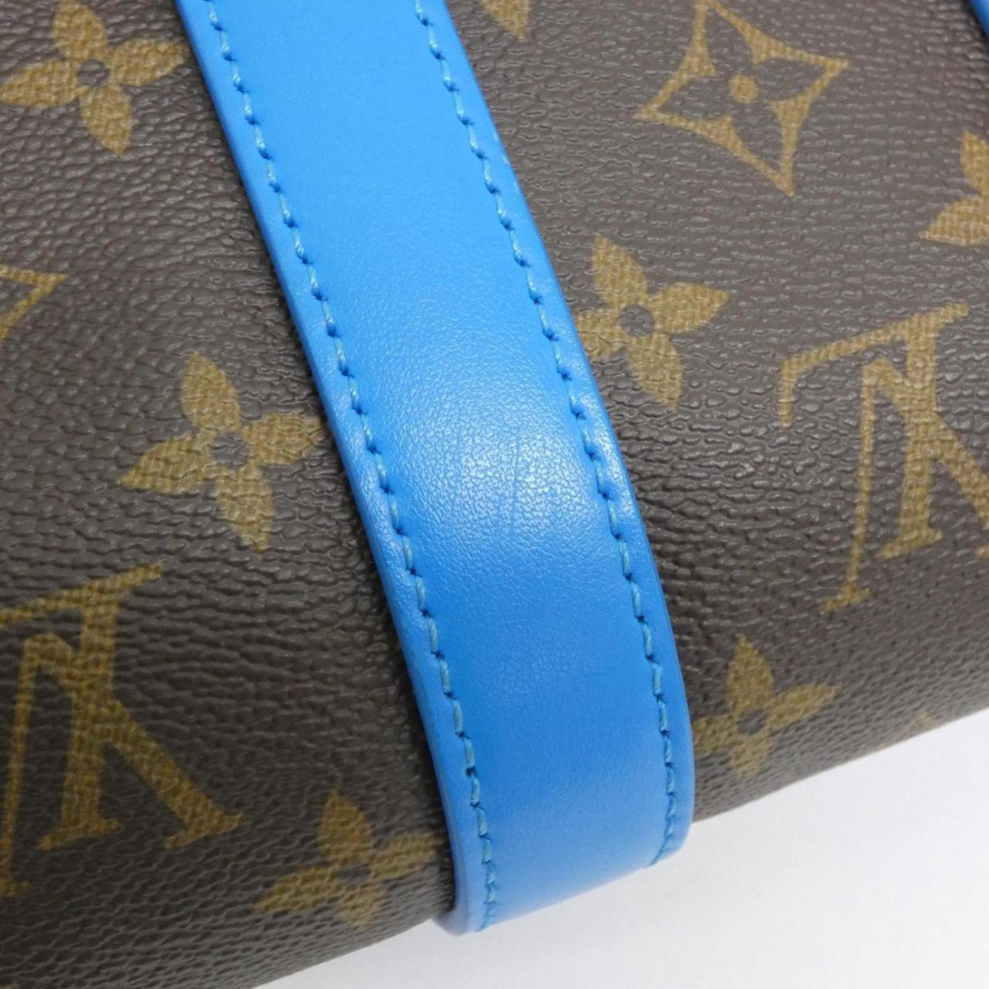 Louis Vuitton Monogram Macassar Marron Coated Canvas Boston Bag (Pre-Owned)
