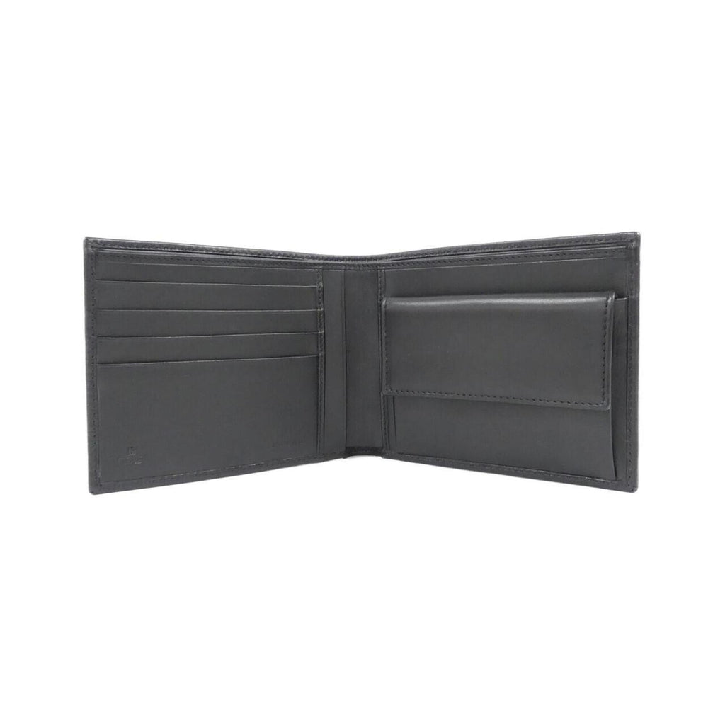 Fendi Brown Canvas Leather Long Wallet (Bi-Fold) (Pre-Owned)
