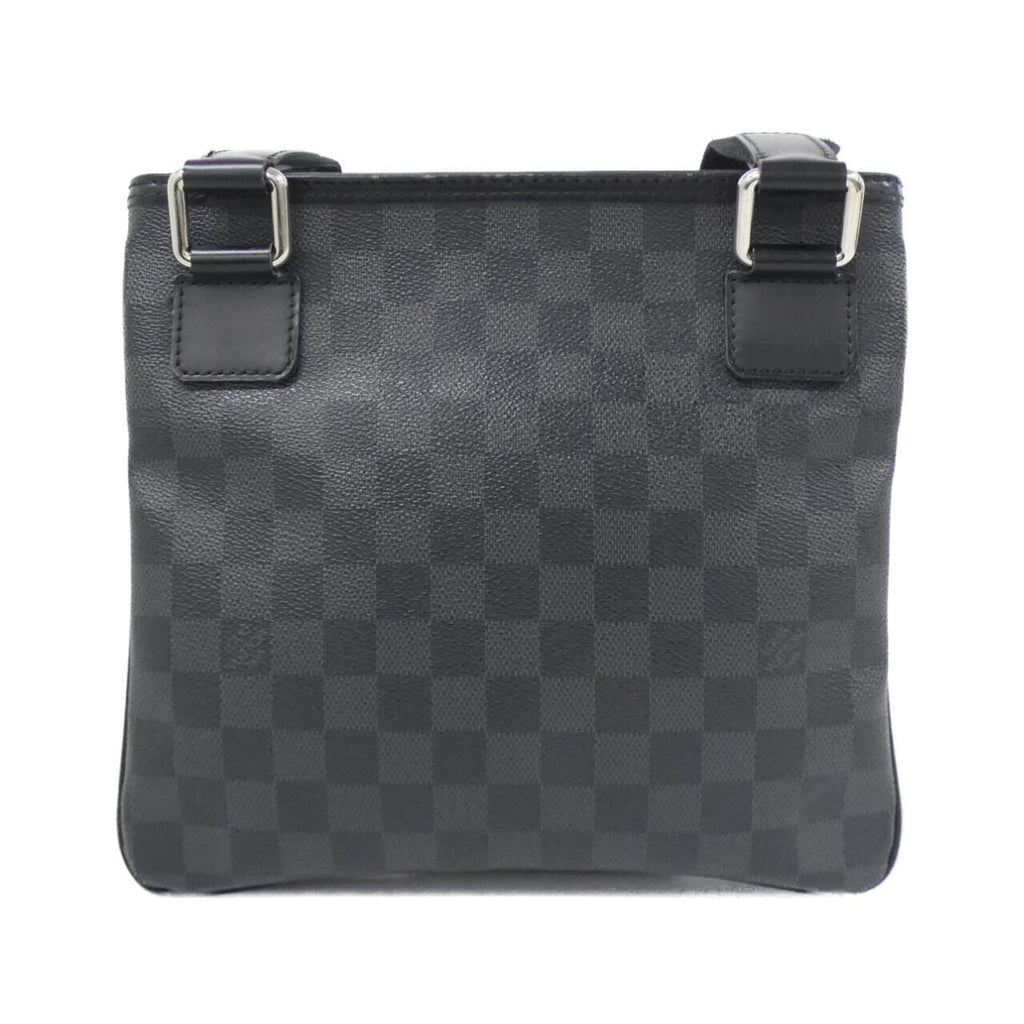 Louis Vuitton Graphite Coated Canvas Shoulder Bag (Pre-Owned)