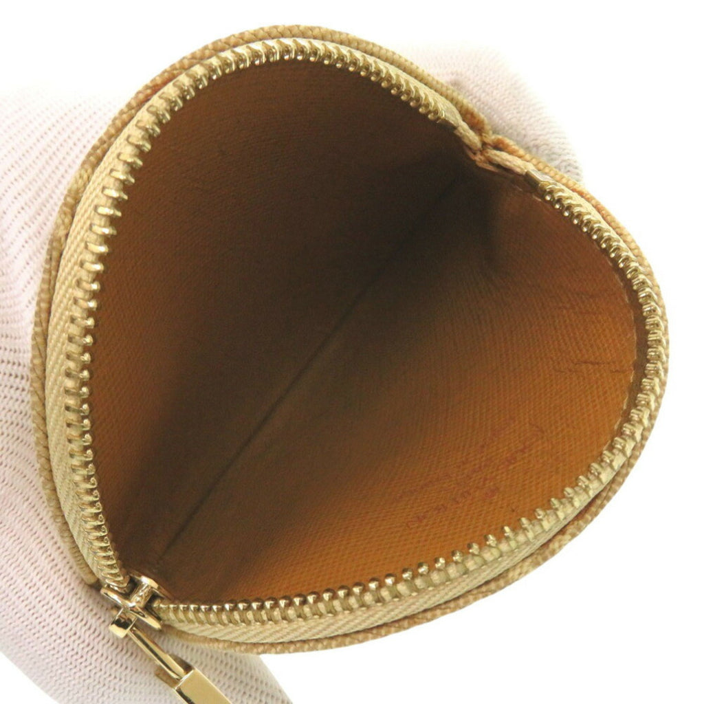 Louis Vuitton Beige Monogram Mini Coin Purse/Coin Case (Pre-Owned)