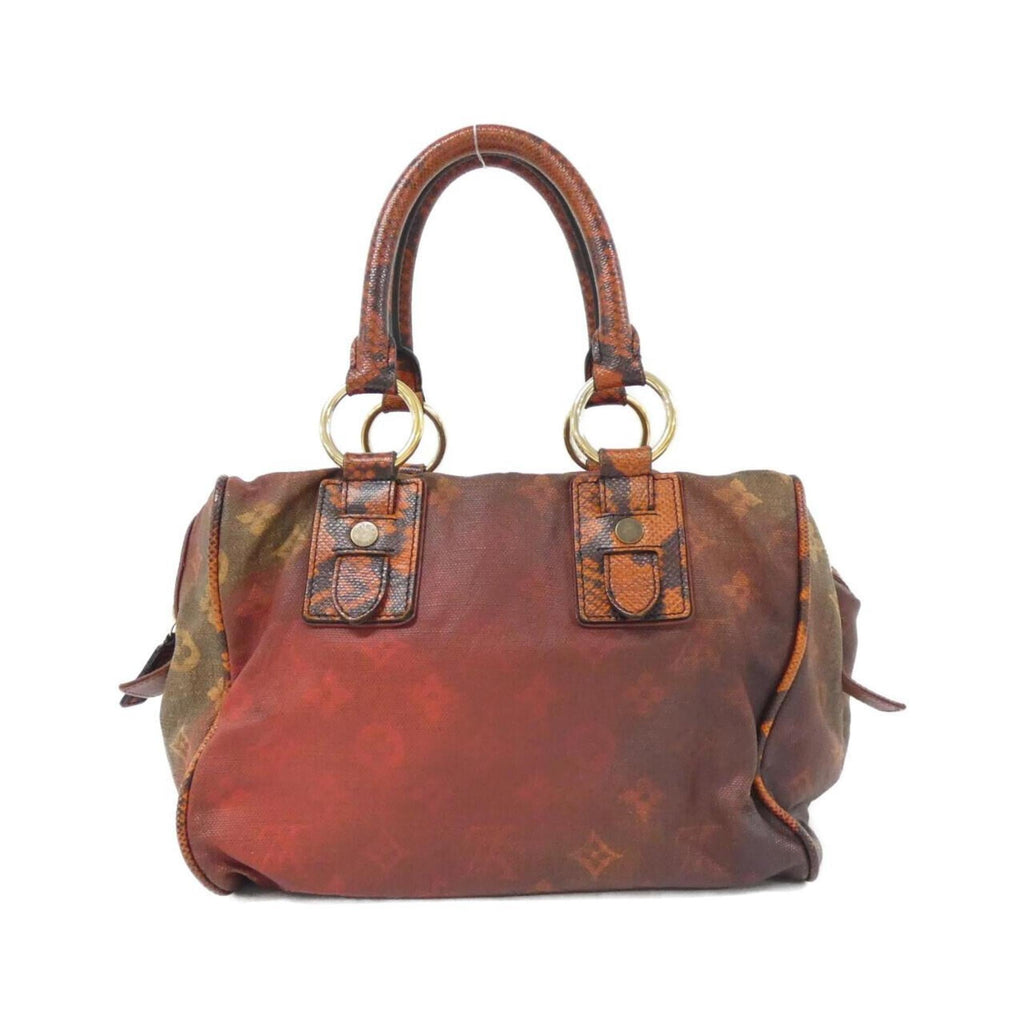 Louis Vuitton Rouge Coated Canvas Handbag (Pre-Owned)
