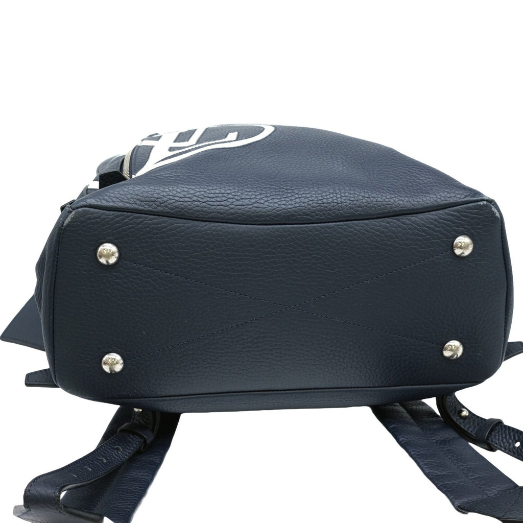Louis Vuitton Dark Navy Leather Backpack (Pre-Owned)
