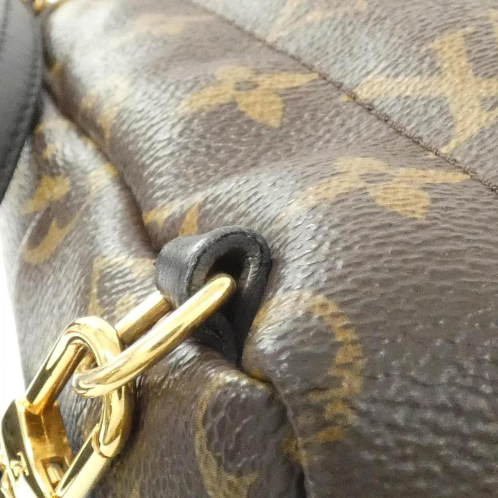 Louis Vuitton Monogram Marron Coated Canvas Backpack (Pre-Owned)
