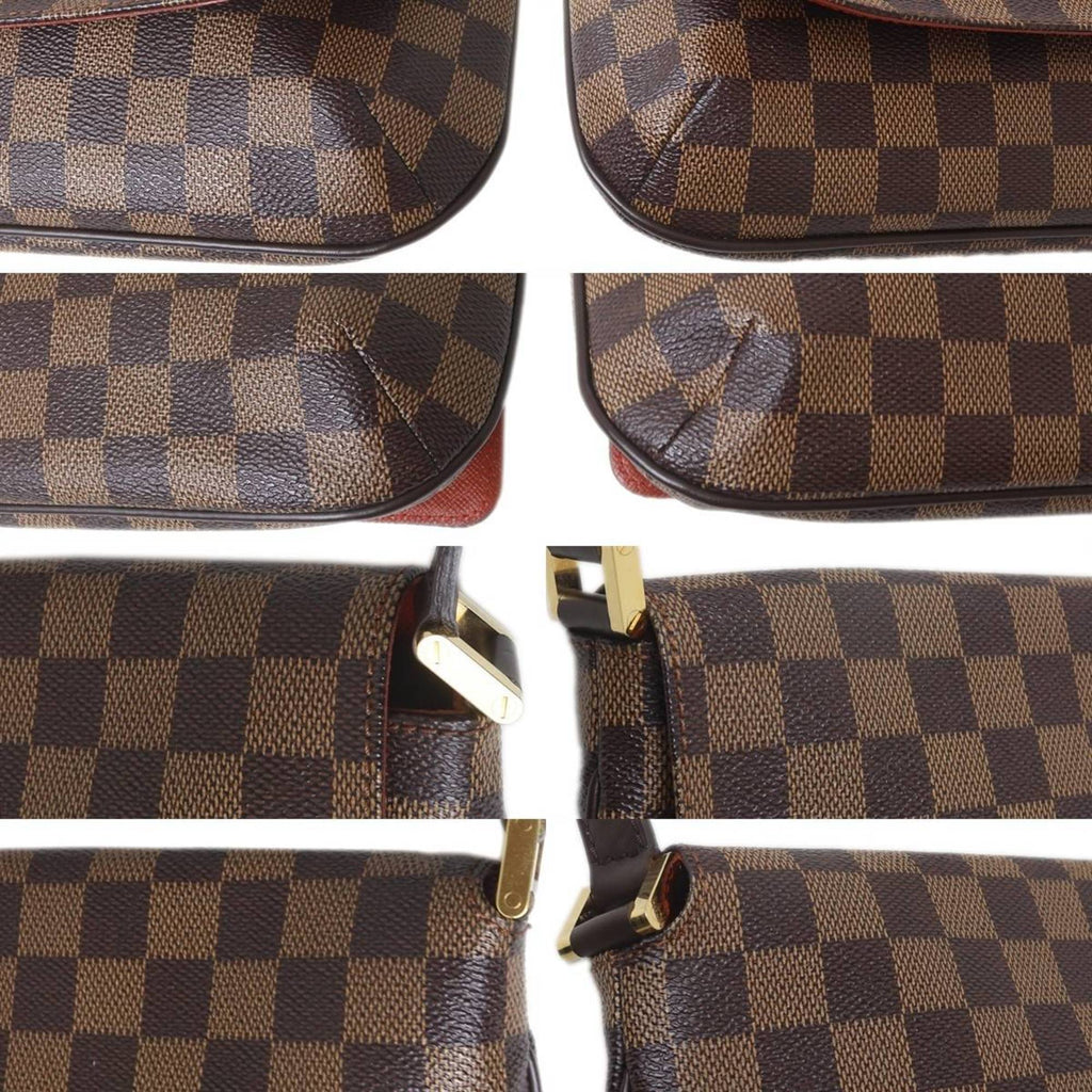 Louis Vuitton Damier Damier Canvas Ebene Shoulder Bag (Pre-Owned)