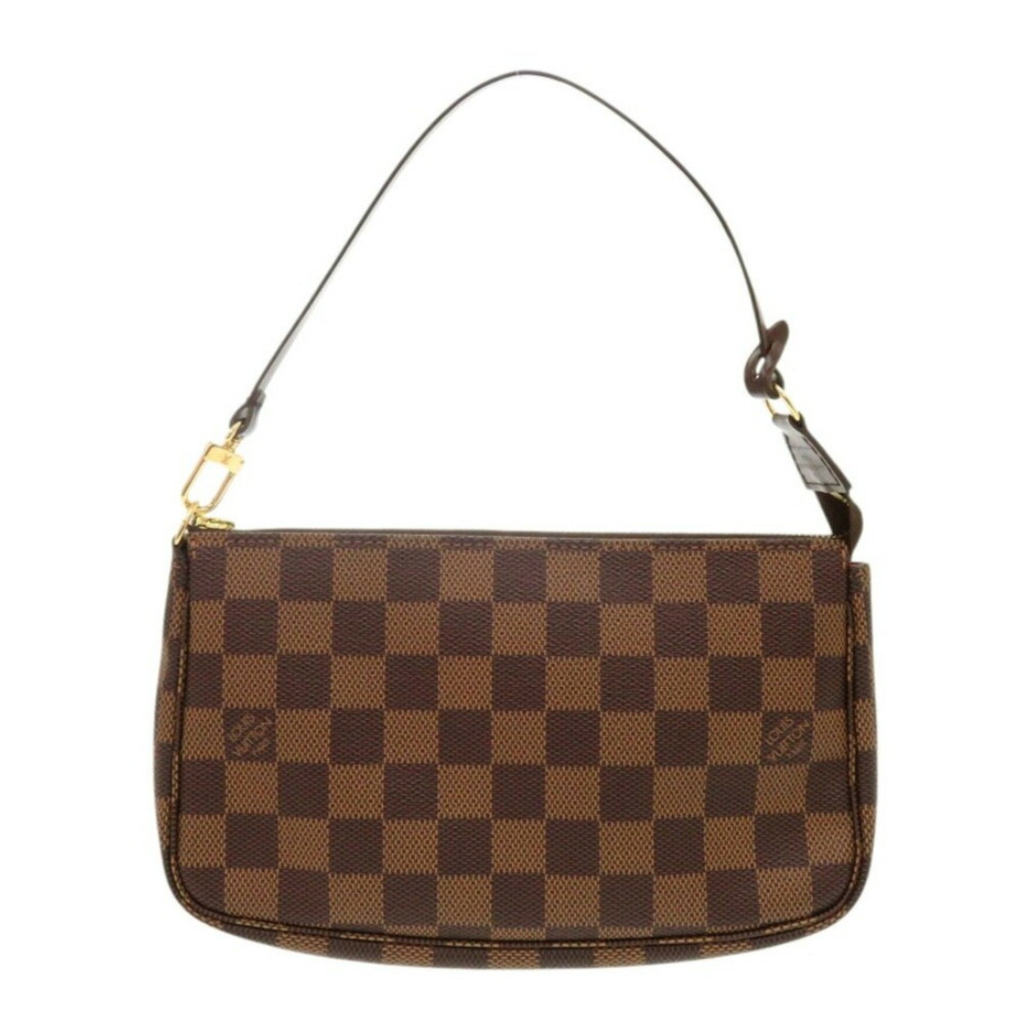 Louis Vuitton Brown Damier Canvas Pochette Pouch (Pre-Owned)