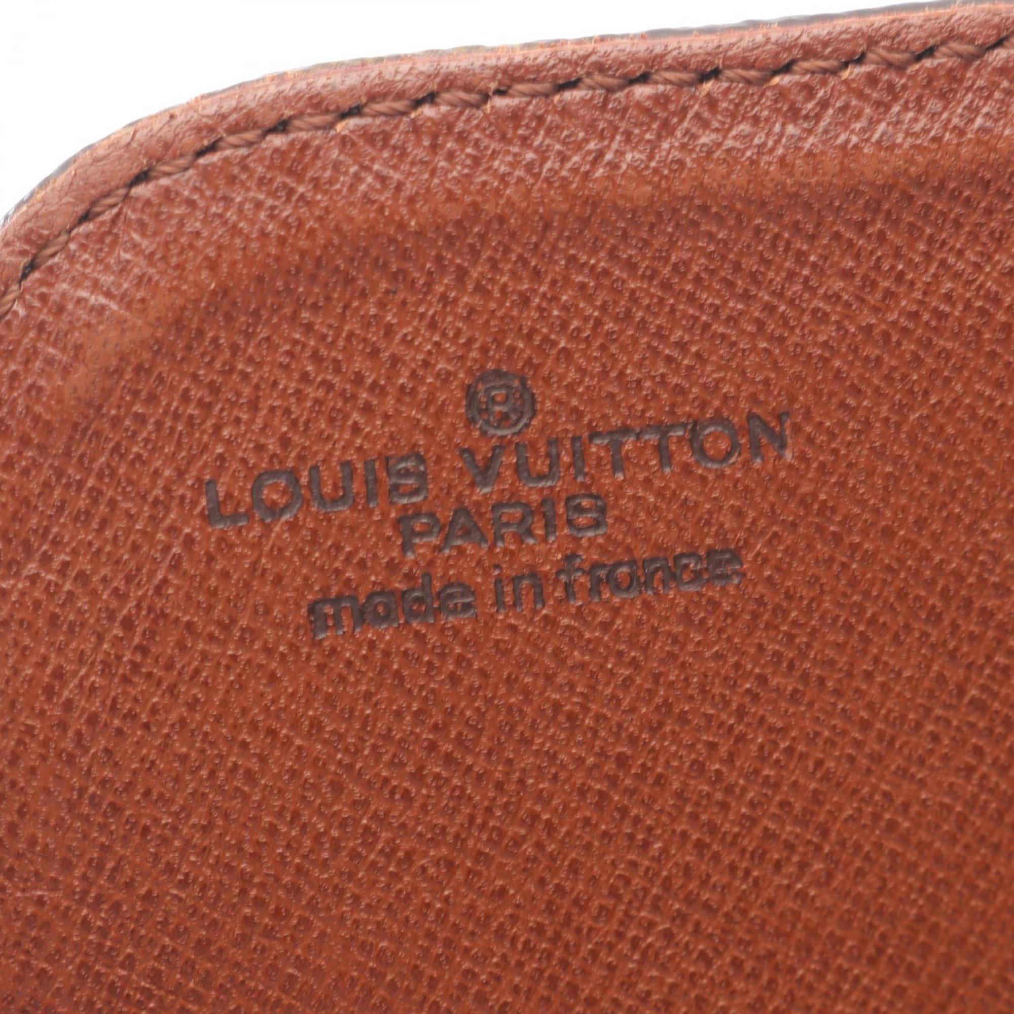 Louis Vuitton Brown Coated Canvas Pvc Leather Shoulder Bag (Pre-Owned)