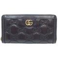 Gucci Black Leather Long Wallet (Bi-Fold) (Pre-Owned)