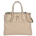 Louis Vuitton Beige Leather Handbag (Pre-Owned)