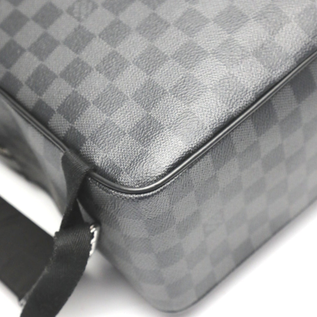 Louis Vuitton Damier Graphite Black Damier Graphite Backpack (Pre-Owned)