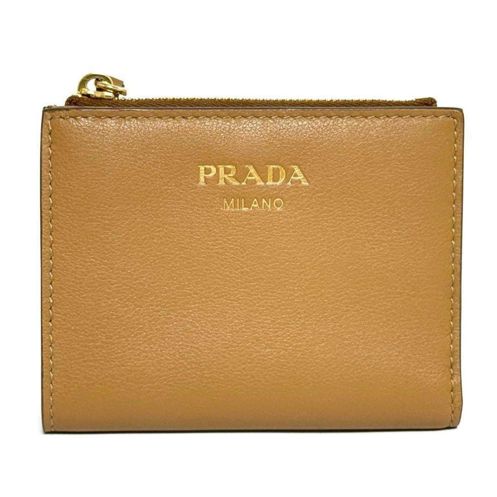 Prada Leather Wallet (Bi-Fold) (Pre-Owned)