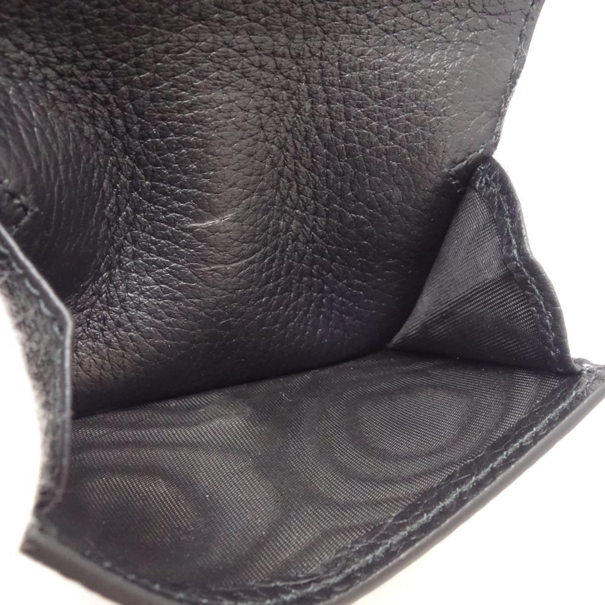 Gucci Black Leather Wallet (Tri-Fold) (Pre-Owned)