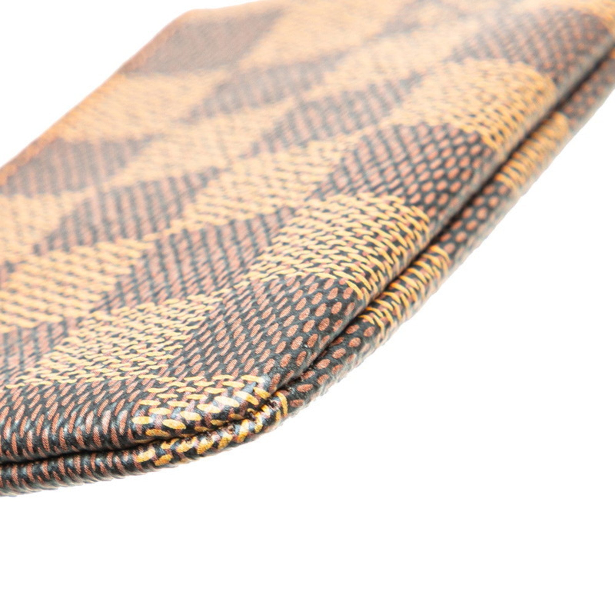 Louis Vuitton Brown Pvc Leather Coin Purse/Coin Case (Pre-Owned)