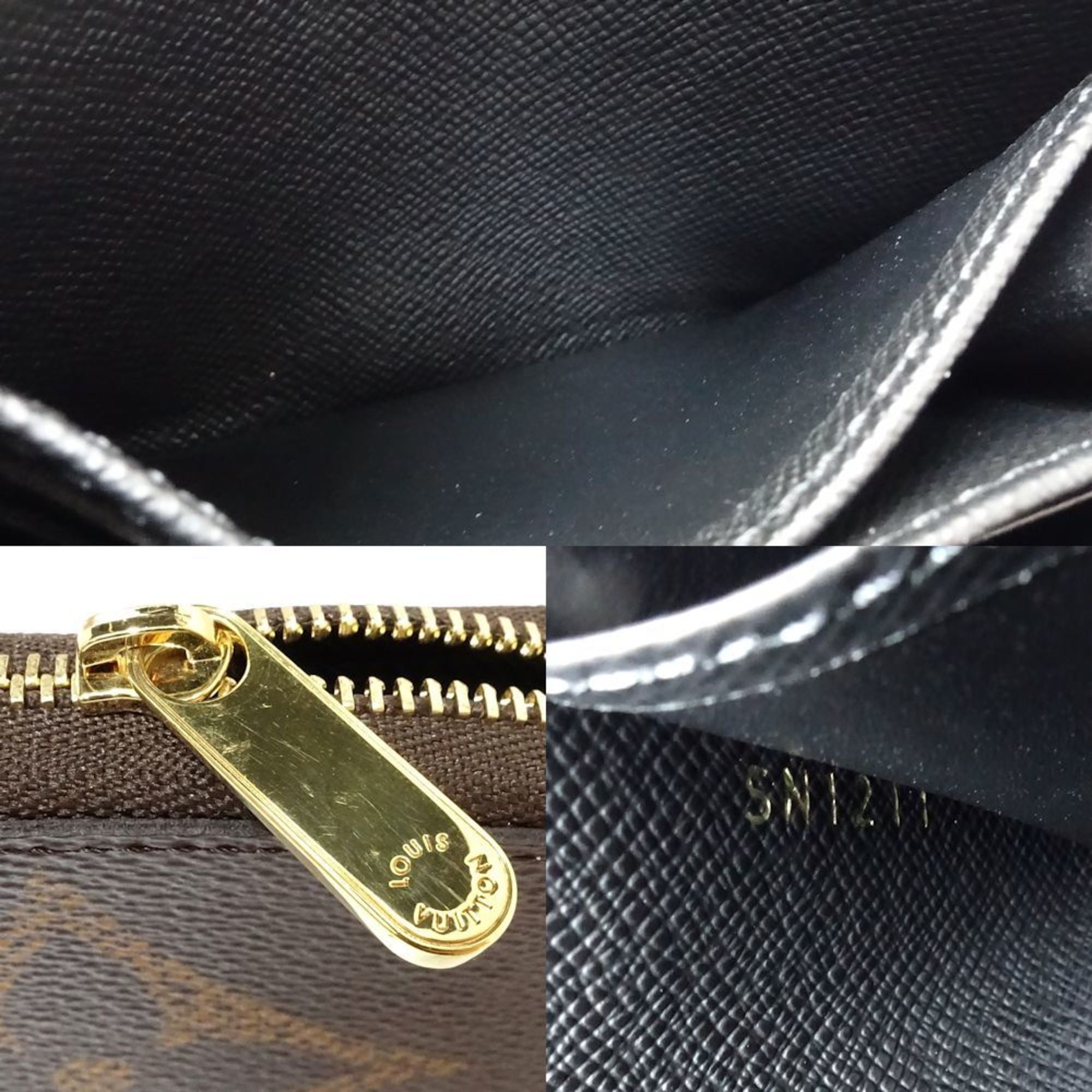 Louis Vuitton Brown Canvas Coin Purse/Coin Case (Pre-Owned)