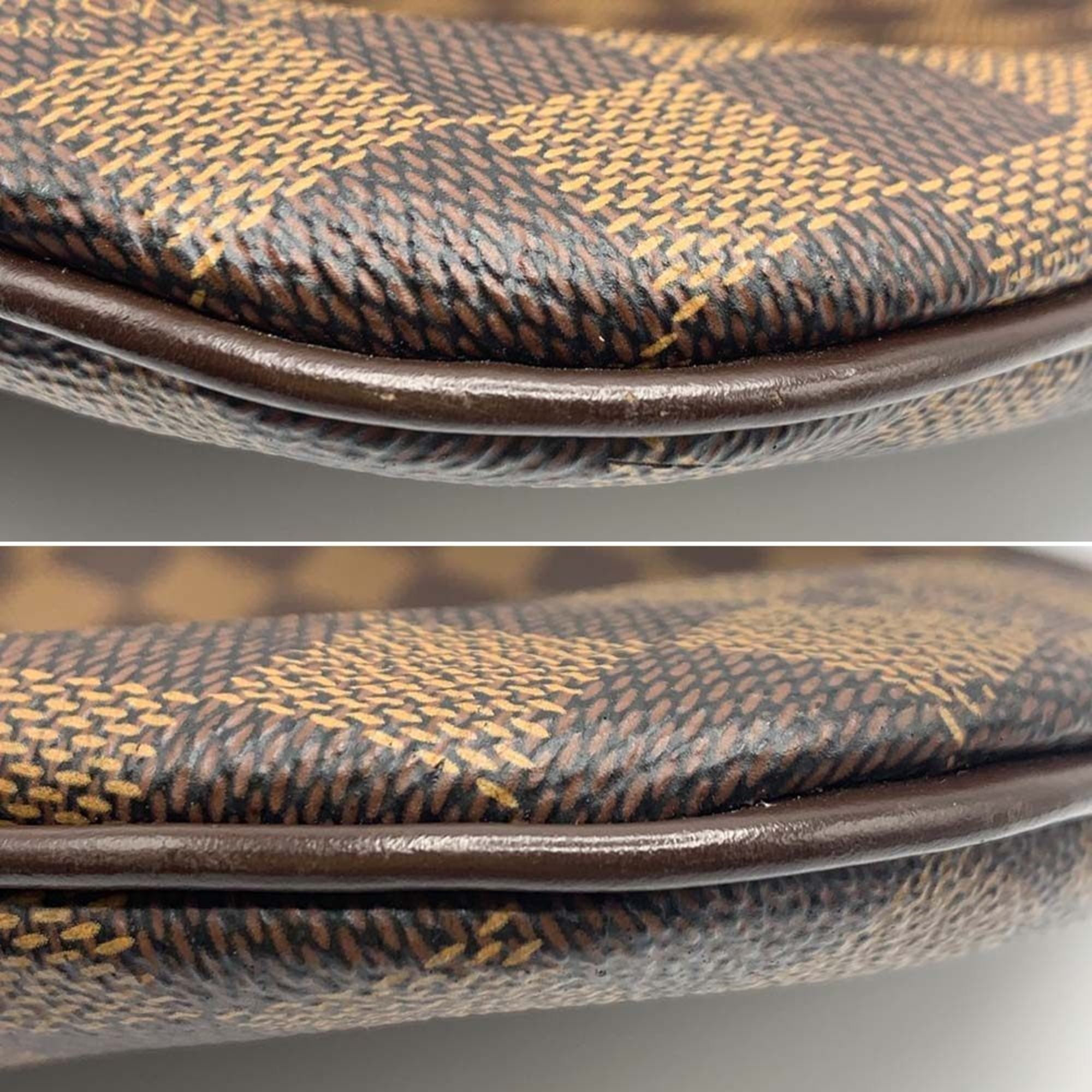 Louis Vuitton Brown Damier Canvas Damier Canvas Pochette Shoulder Bag (Pre-Owned)