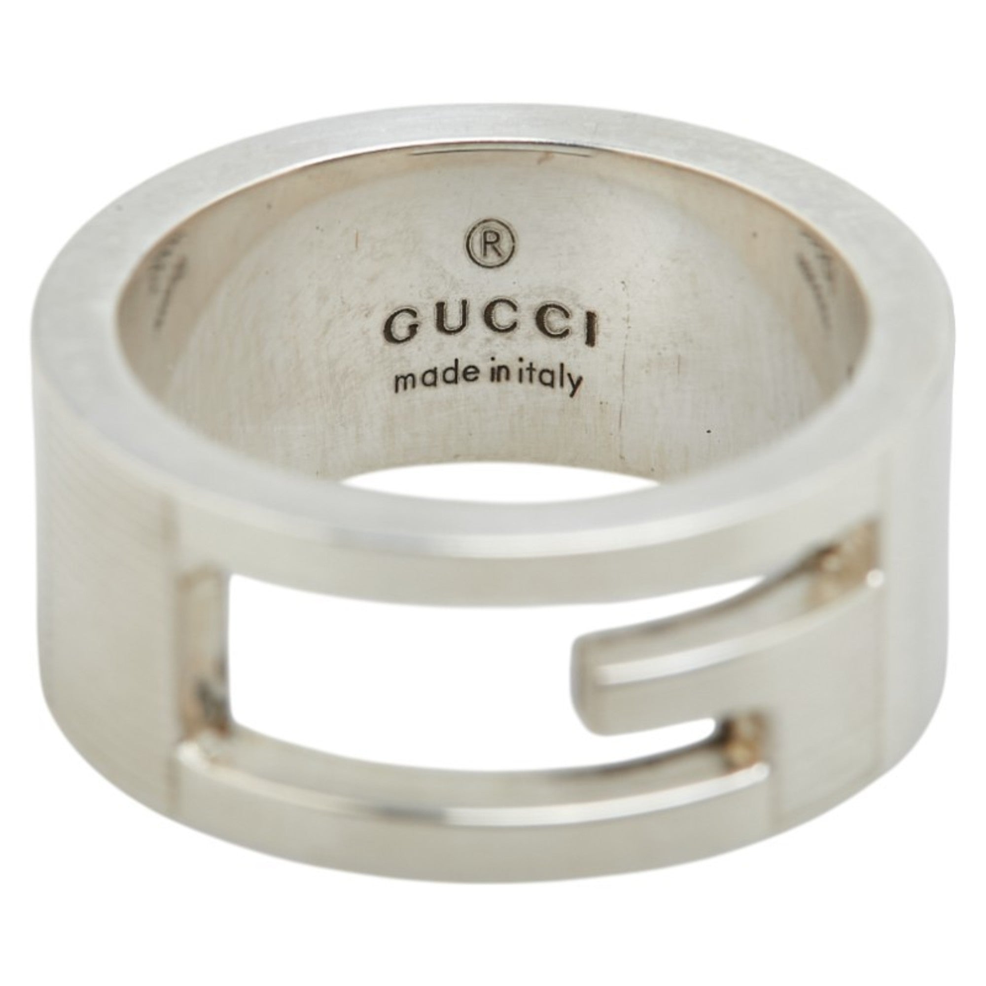Gucci Silver 925 Band Ring (Pre-Owned)