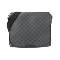 Louis Vuitton Graphite Coated Canvas Shoulder Bag (Pre-Owned)
