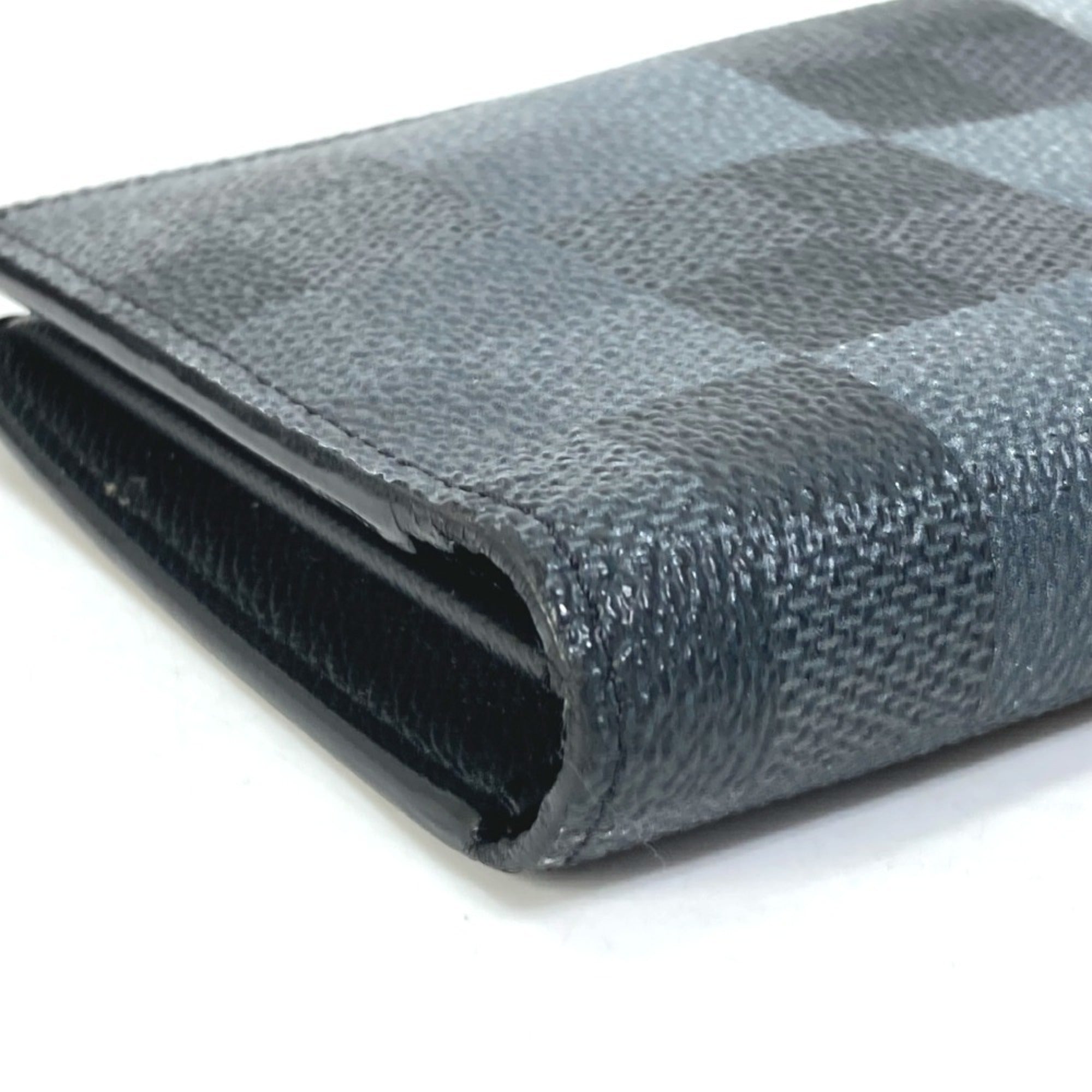 Louis Vuitton Damier Graphite Black Damier Canvas Long Wallet (Bi-Fold) (Pre-Owned)