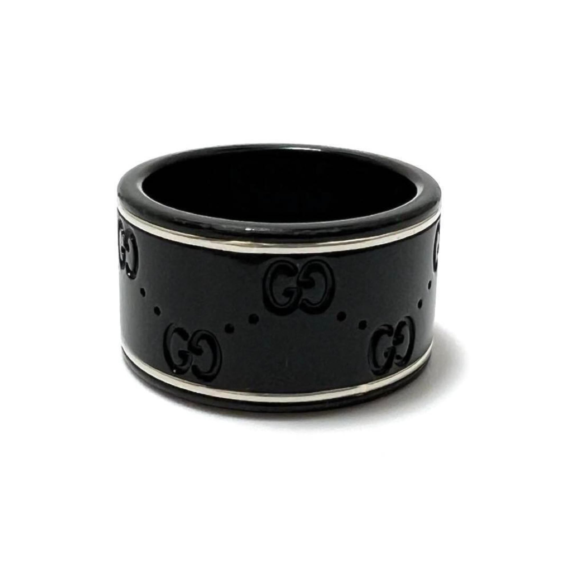 Gucci White Gold (18K) Ceramic Band Ring (Pre-Owned)