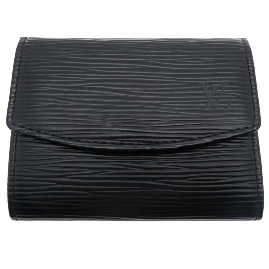 Louis Vuitton Black Epi Leather Coin Purse/Coin Case (Pre-Owned)