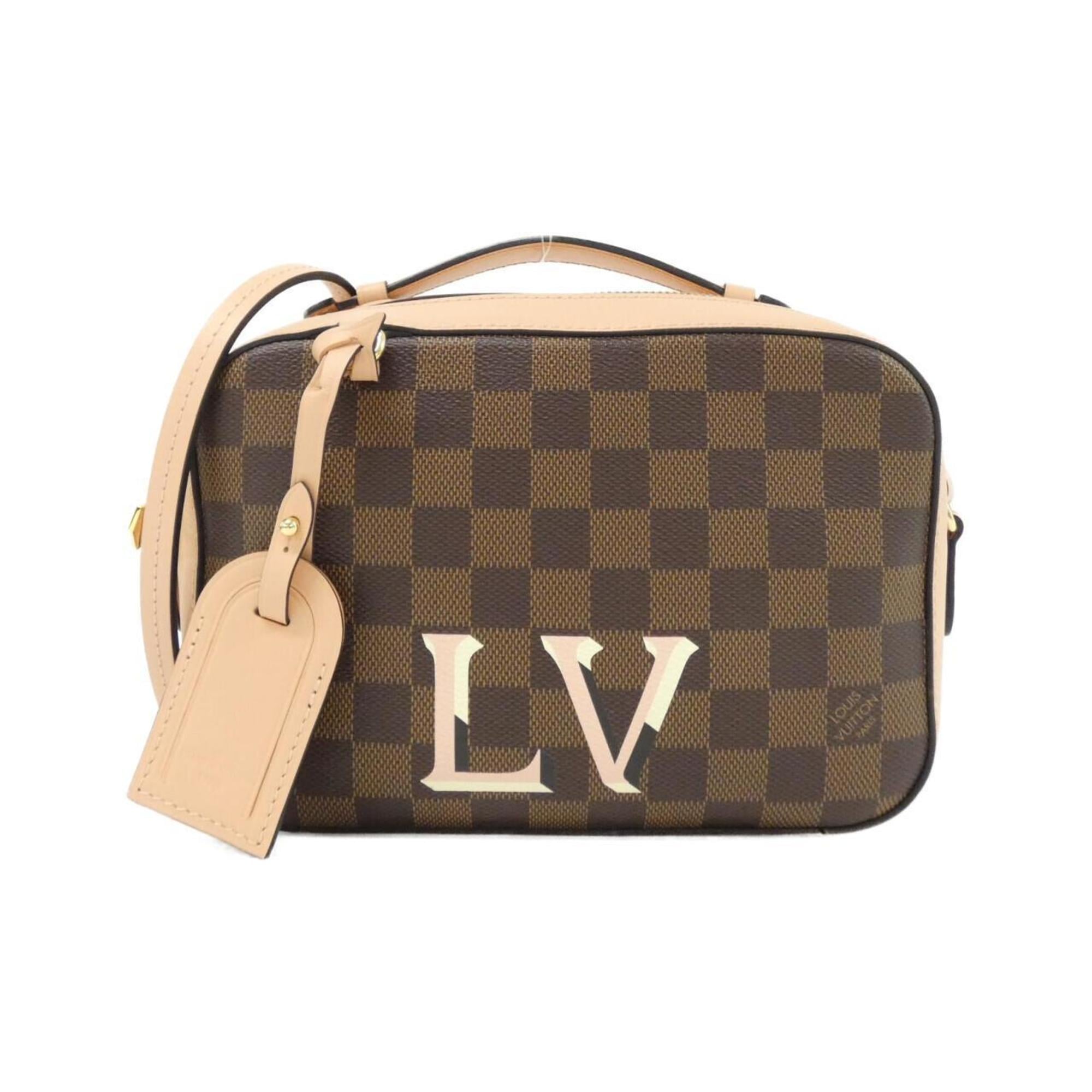 Louis Vuitton Damier Ebene Coated Canvas Shoulder Bag (Pre-Owned)