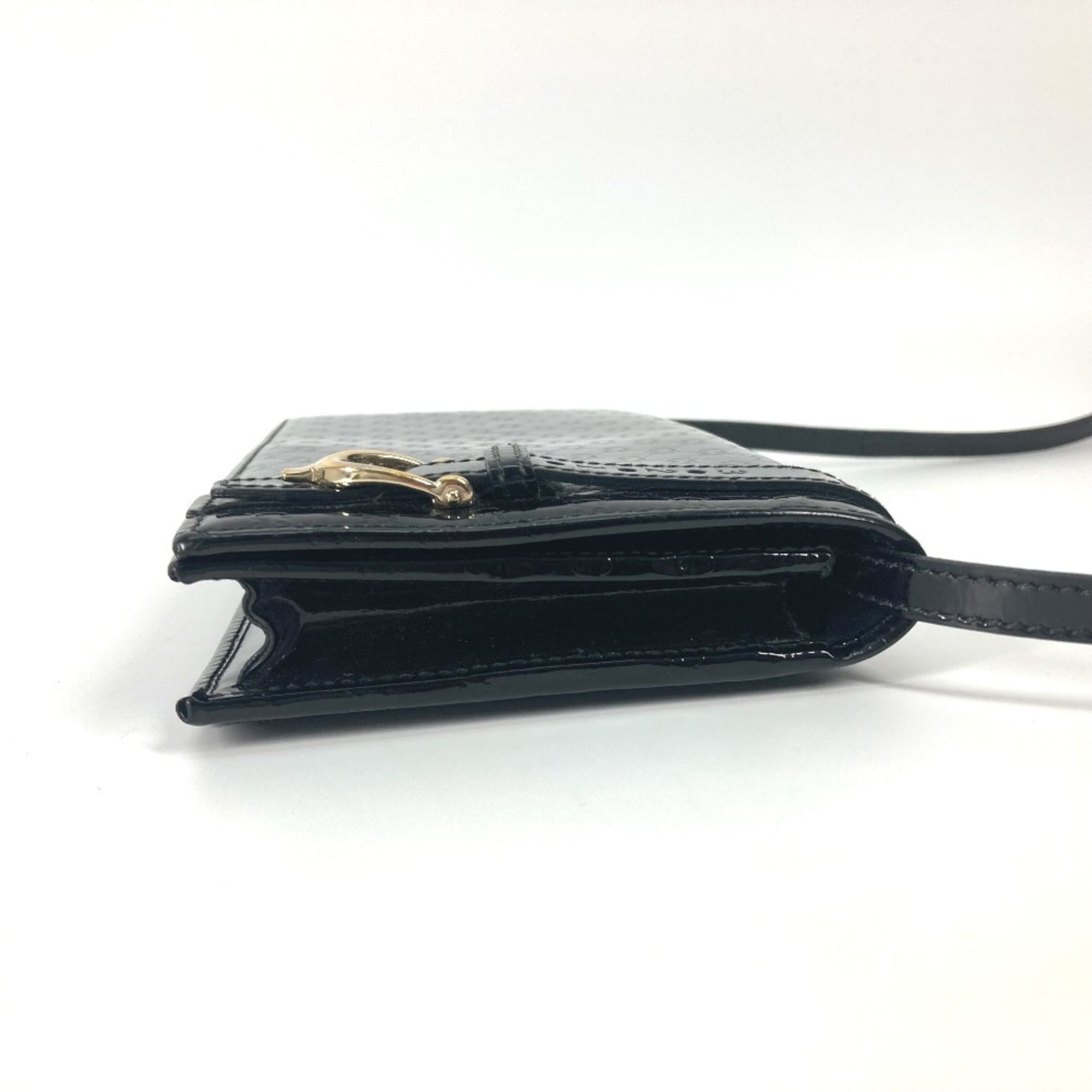 Gucci Black Chain/Shoulder Wallet (Pre-Owned)