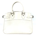 Louis Vuitton Epi White Epi Leather Handbag Tote Bag (Pre-Owned)