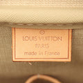 Louis Vuitton Brown Coated Canvas Leather Handbag (Pre-Owned)