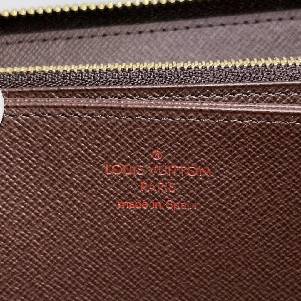 Louis Vuitton Brown Damier Canvas Long Wallet (Bi-Fold) (Pre-Owned)