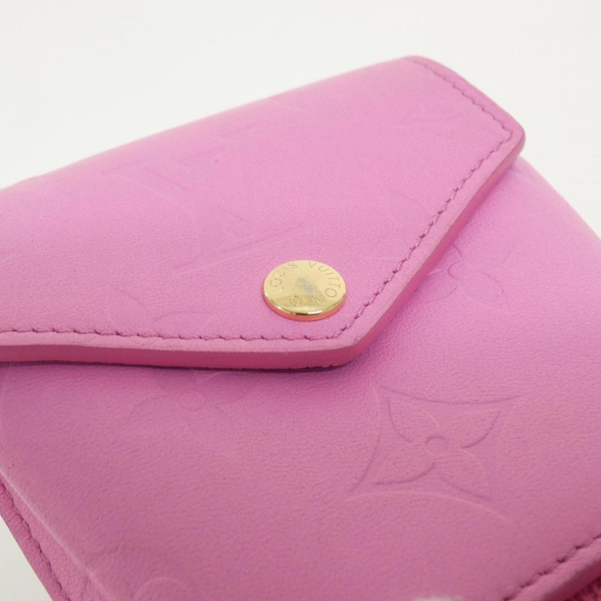 Louis Vuitton Rose Leather Shoulder Bag (Pre-Owned)