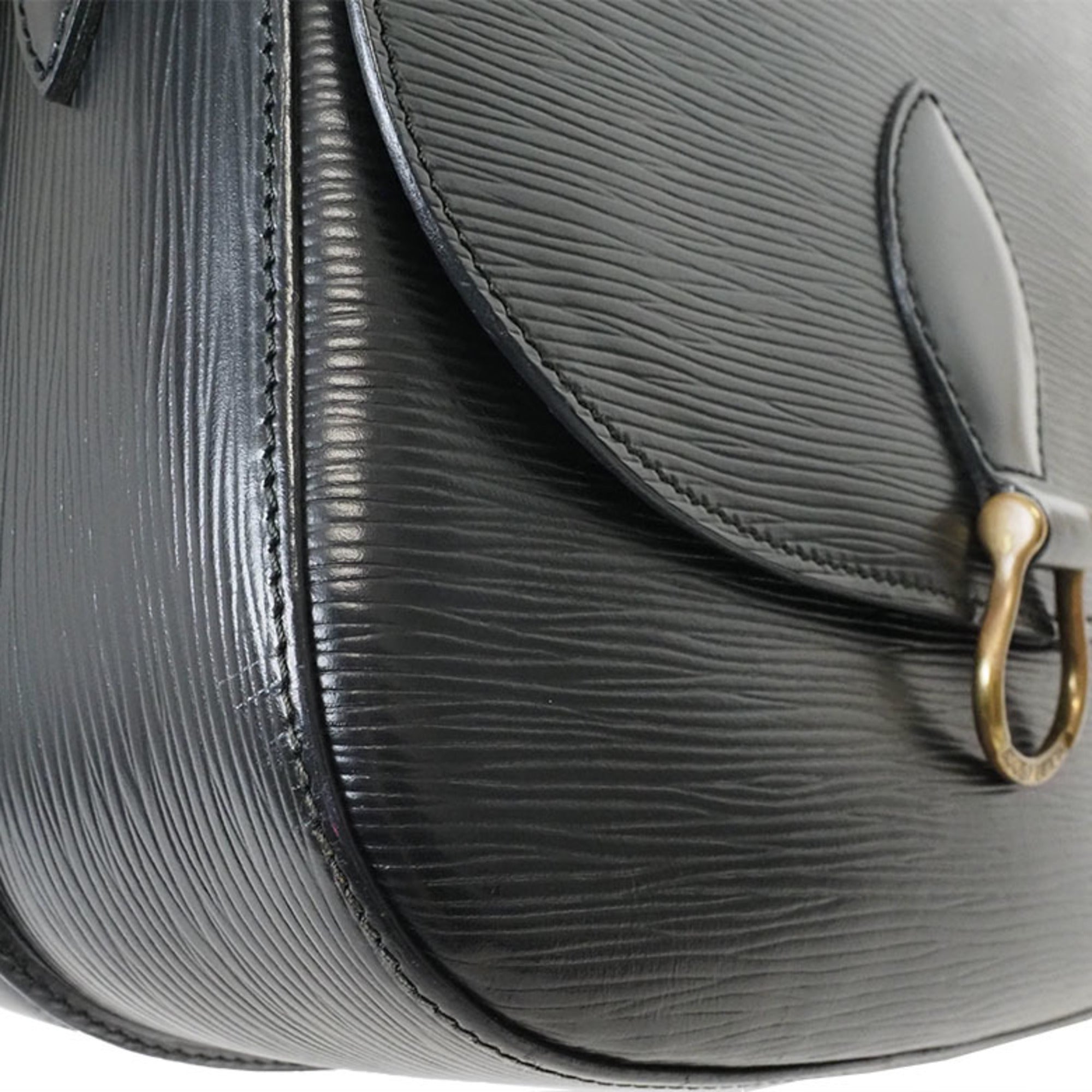 Louis Vuitton Black Epi Leather Pochette Shoulder Bag (Pre-Owned)