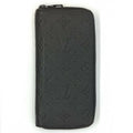Louis Vuitton Black Noir Leather Coin Purse/Coin Case (Pre-Owned)
