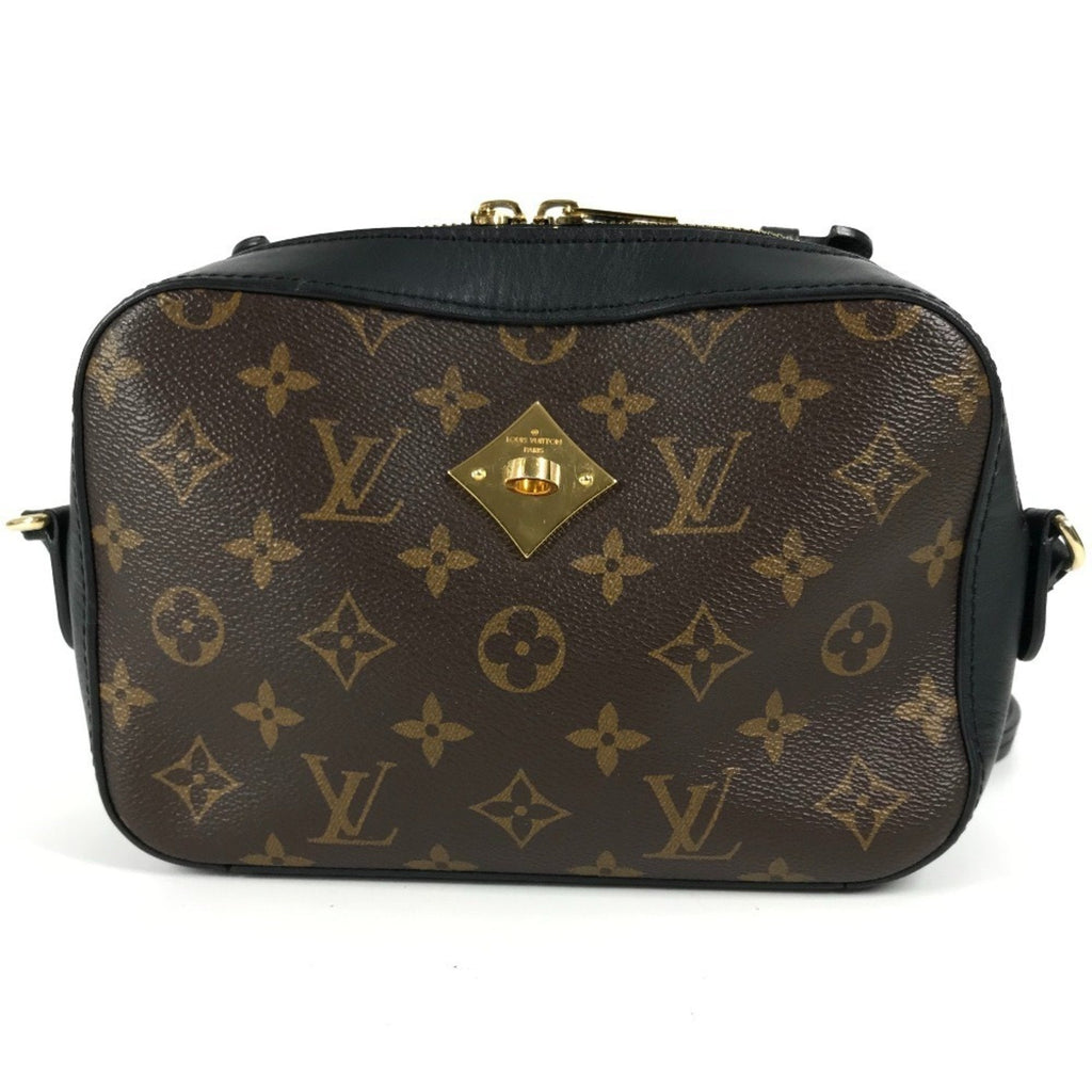 Louis Vuitton Black Brown Noir Monogram Pochette Shoulder Bag (Pre-Owned)