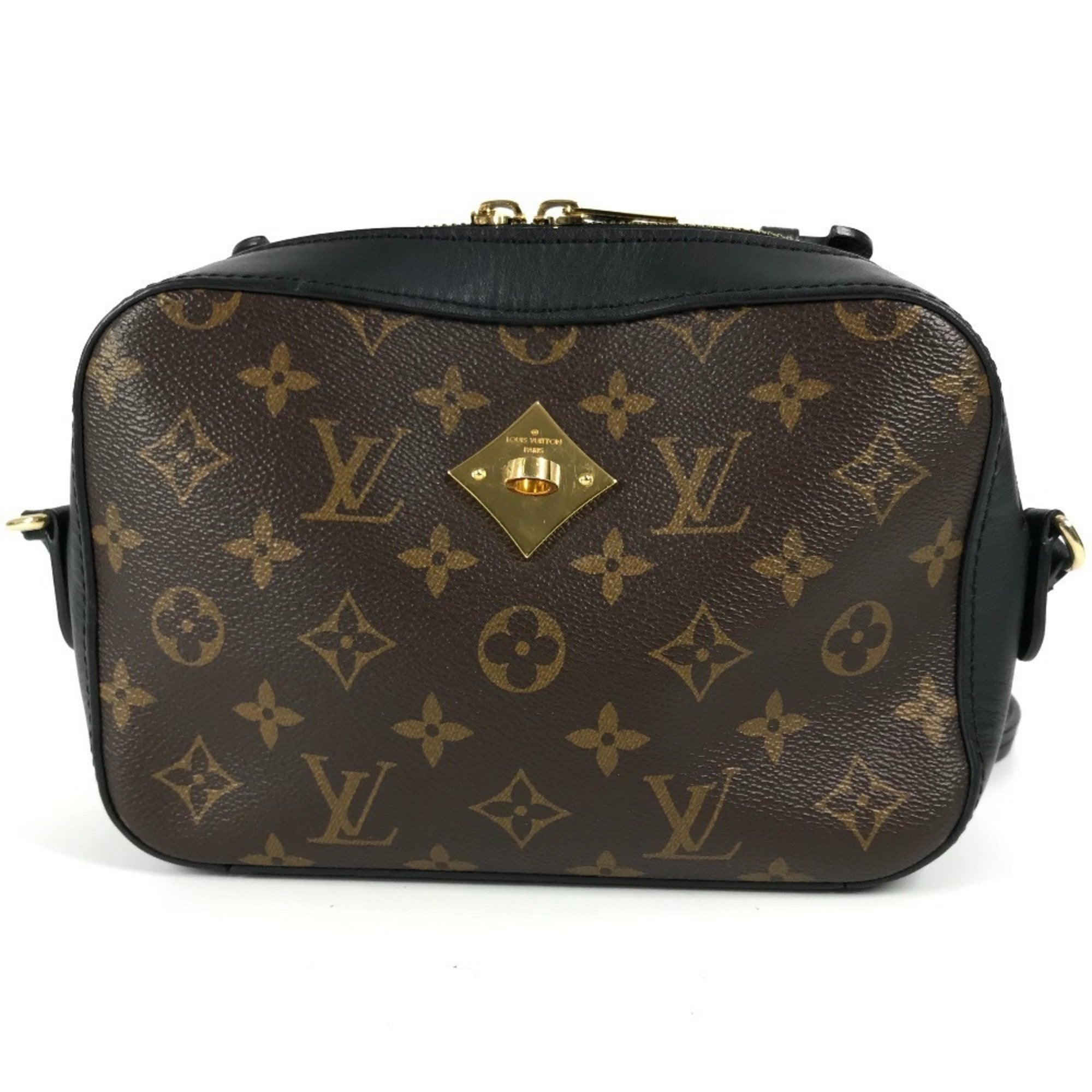 Louis Vuitton Black Brown Noir Monogram Pochette Shoulder Bag (Pre-Owned)