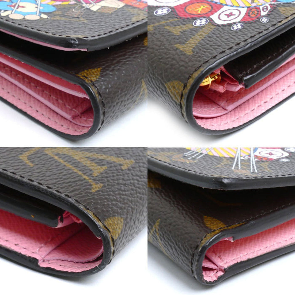 Louis Vuitton Monogram Brown Monogram Multi-Color Monogram Wallet (Tri-Fold) (Pre-Owned)