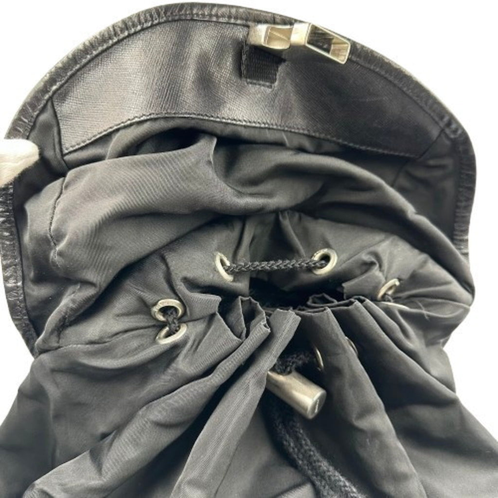 Prada Black Nylon Backpack (Pre-Owned)