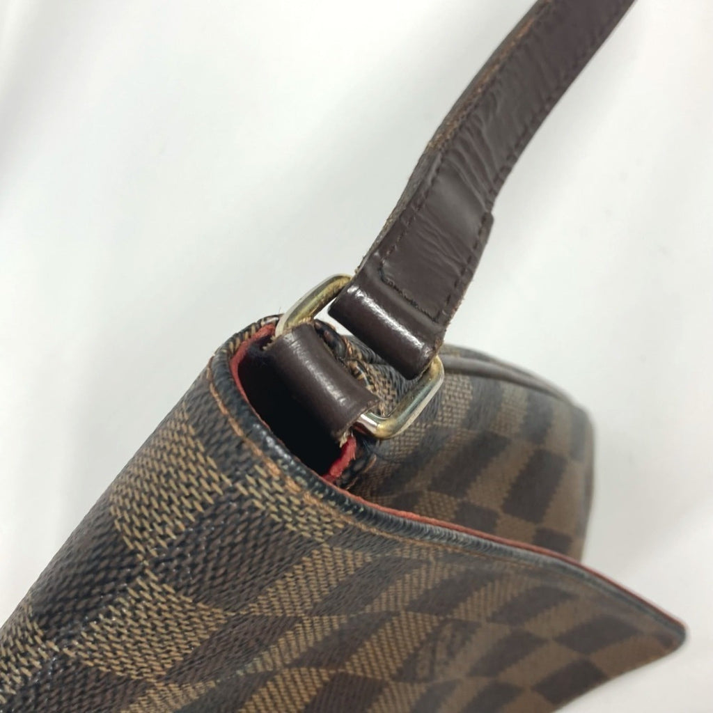 Louis Vuitton Brown Ebene Damier Canvas Pochette Shoulder Bag (Pre-Owned)