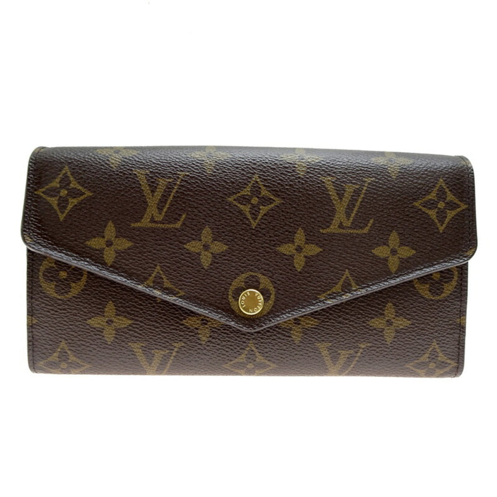 Louis Vuitton Brown Monogram Monogram Long Wallet (Bi-Fold) (Pre-Owned)