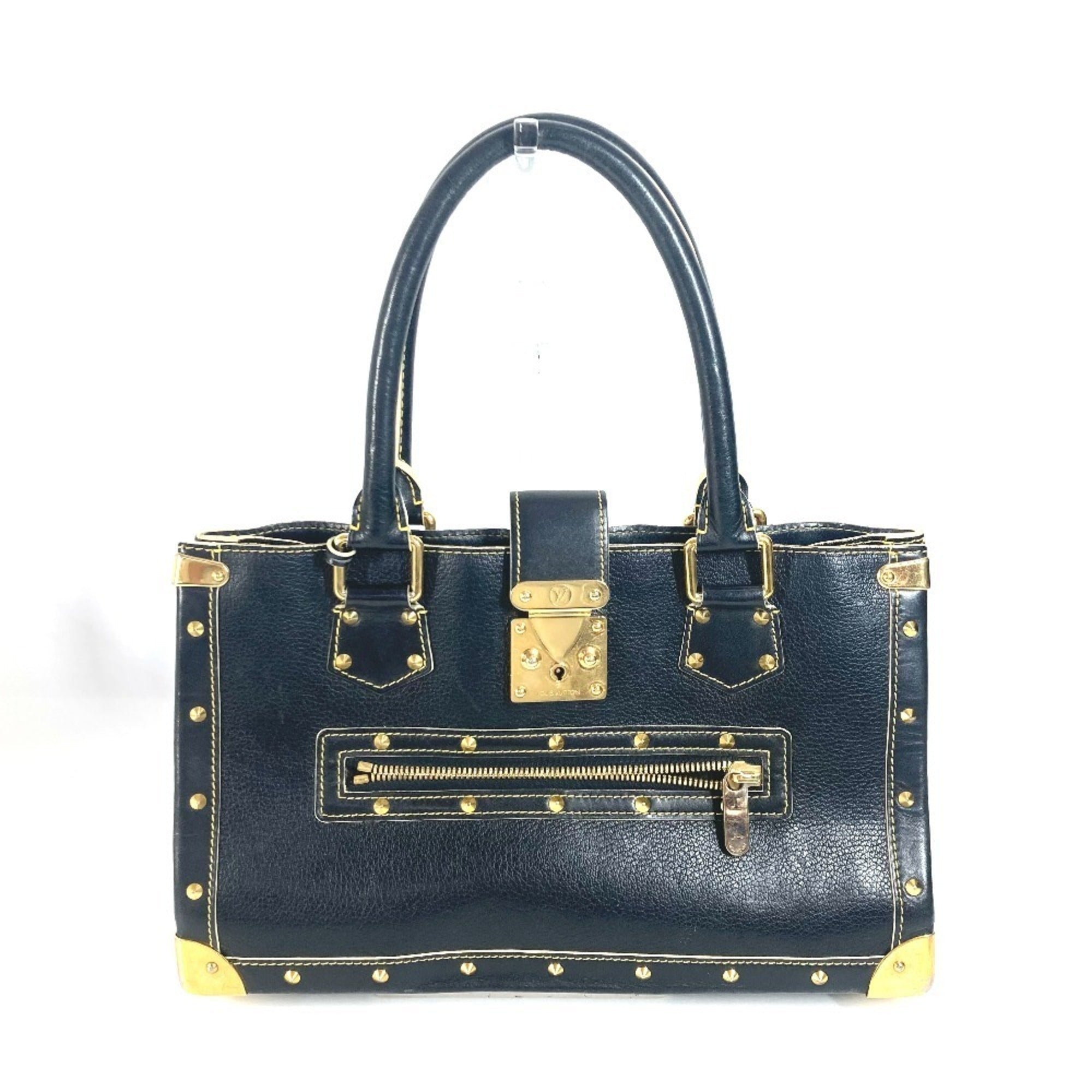 Louis Vuitton Suhali Black Suhali Leather Shoulder Bag Tote Bag (Pre-Owned)