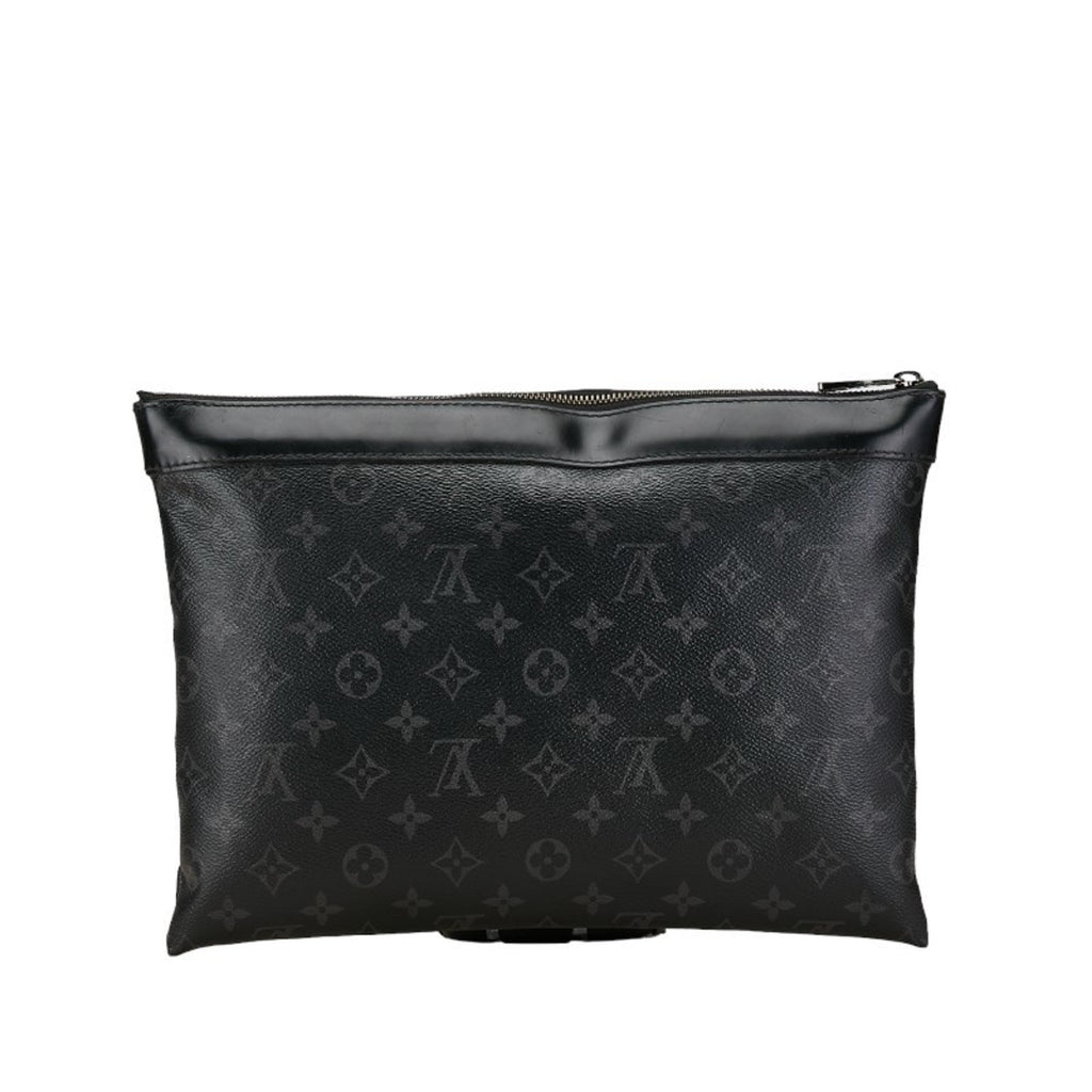 Louis Vuitton Black Monogram Eclipse Clutch Bag Pouch (Pre-Owned)