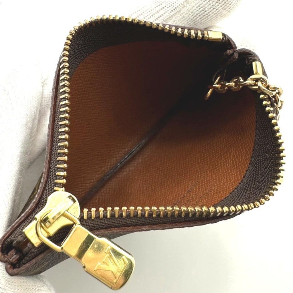Louis Vuitton Brown Monogram Coin Purse/Coin Case (Pre-Owned)