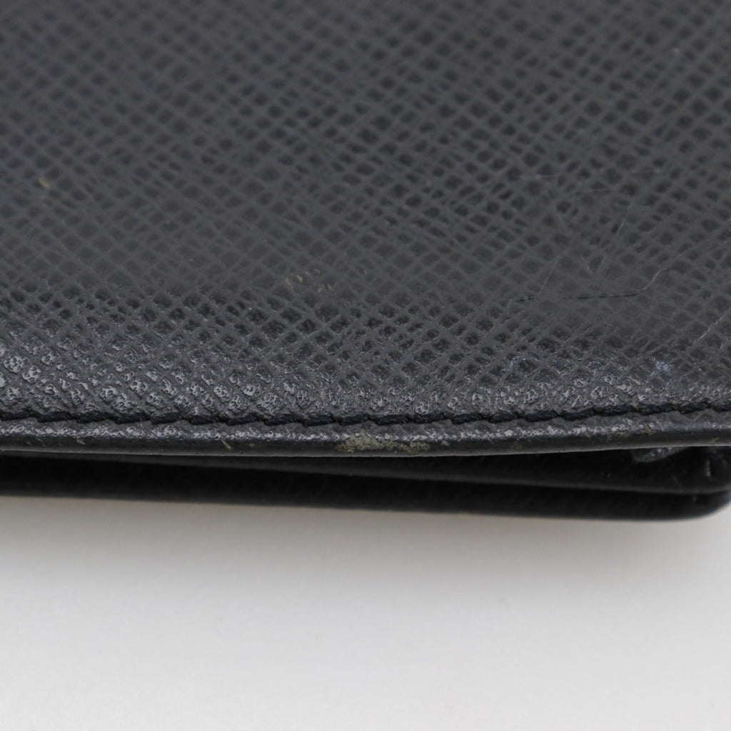 Louis Vuitton Ardoise Taiga Leather Long Bill Wallet (Bi-Fold) (Pre-Owned)
