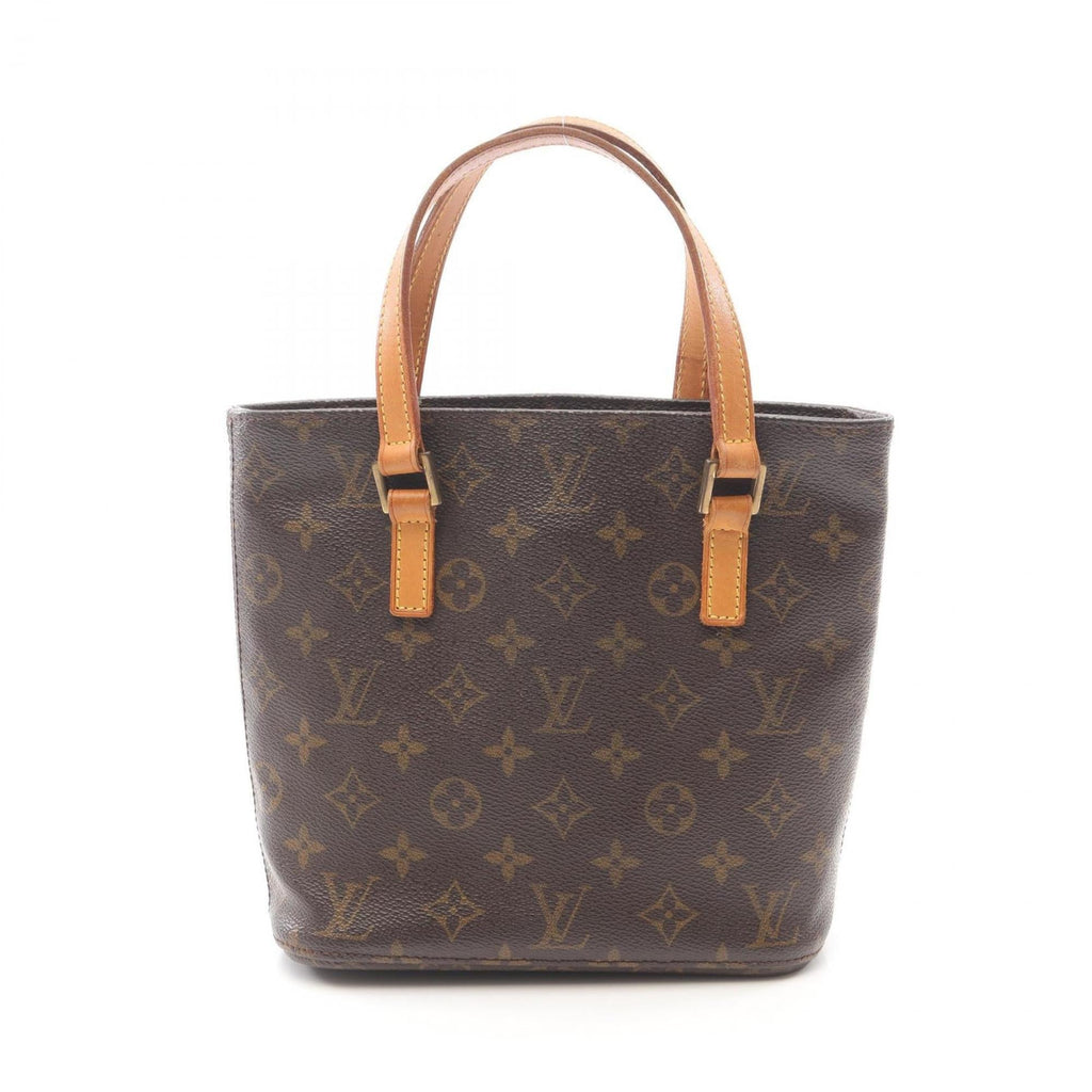 Louis Vuitton Monogram Brown Coated Canvas Leather Handbag (Pre-Owned)