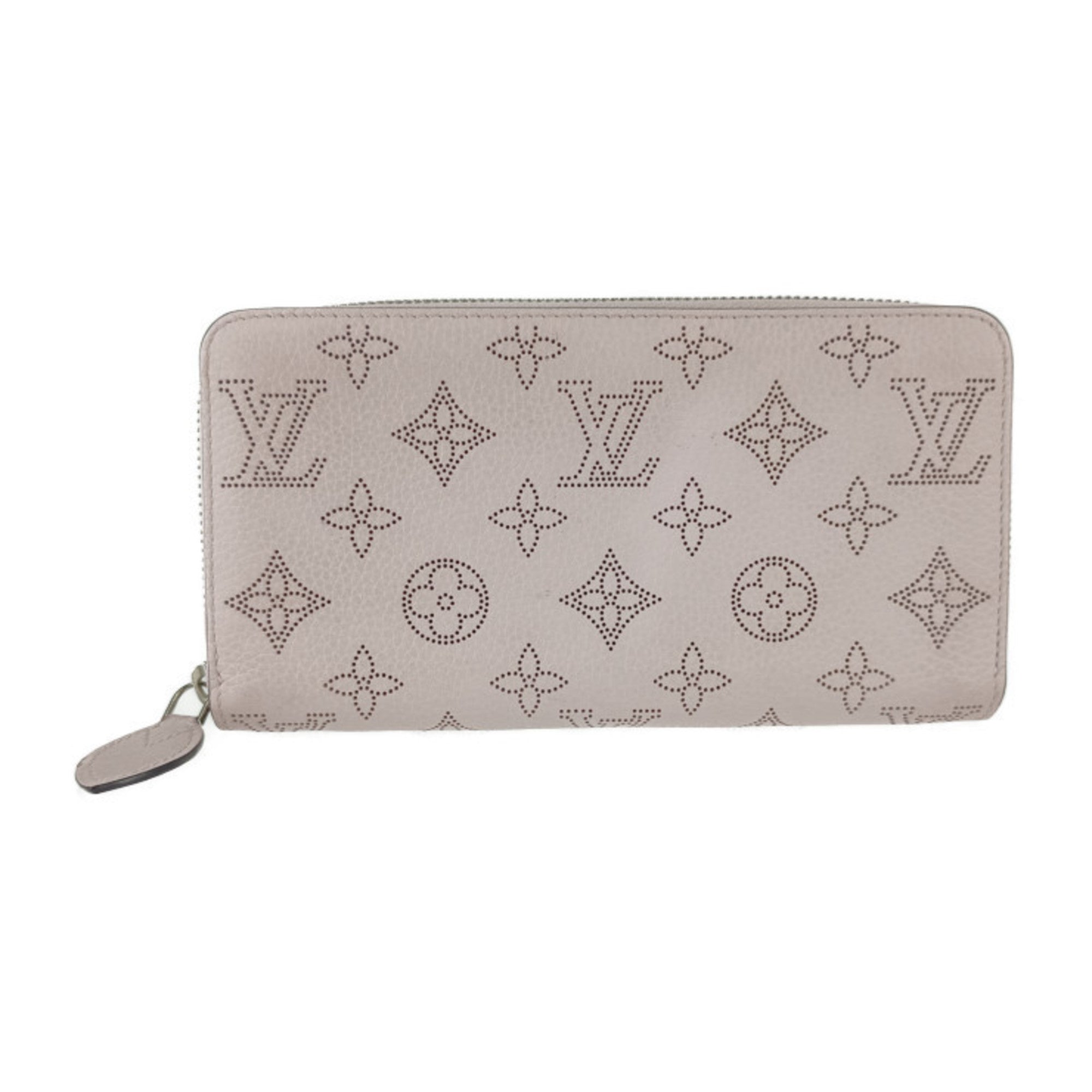 Louis Vuitton Pink Mahina Leather Long Wallet (Bi-Fold) (Pre-Owned)